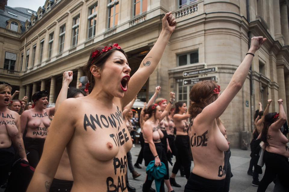 Одна из акция Femen
femen.org